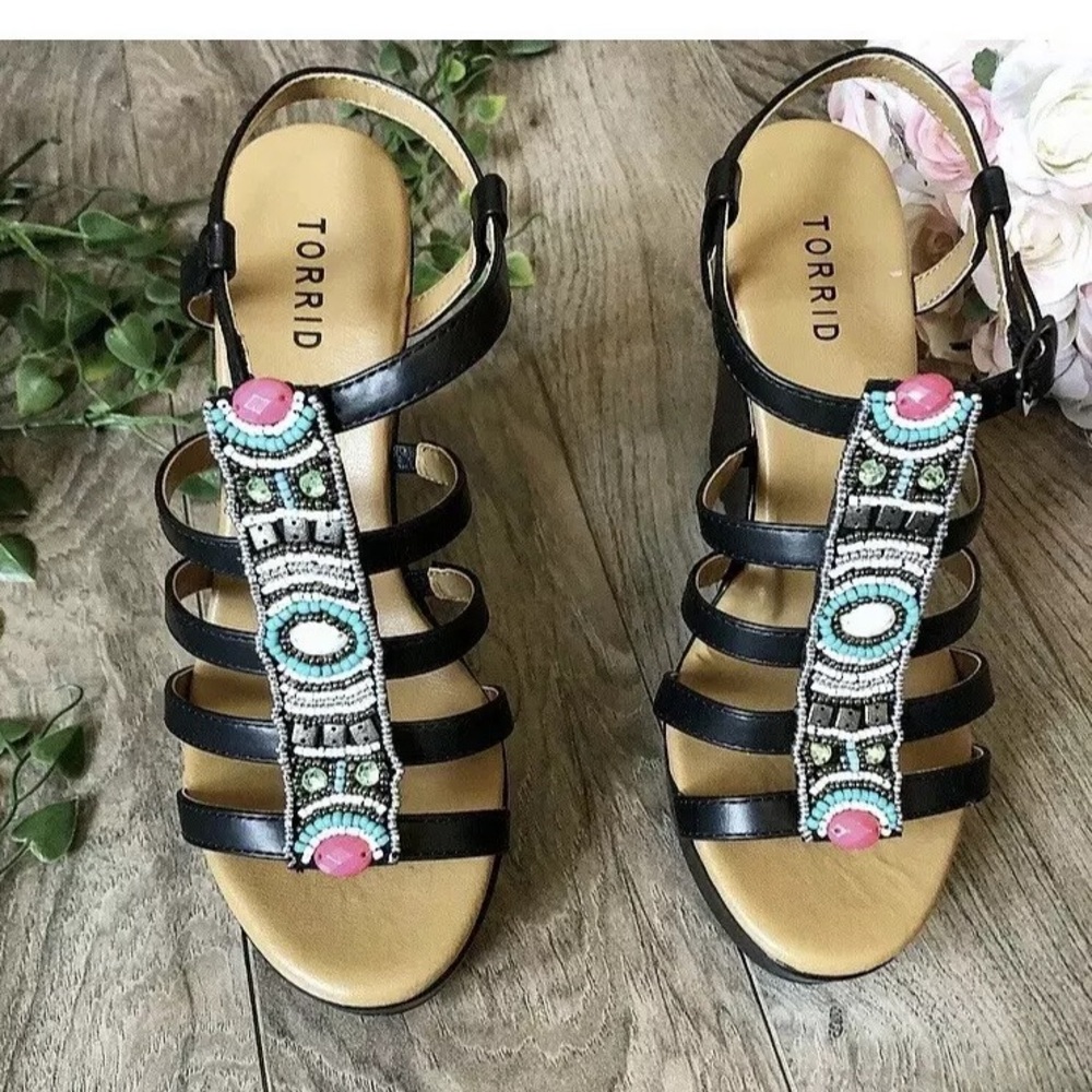 Torrid Wedge Heels Platform Women's Size 8